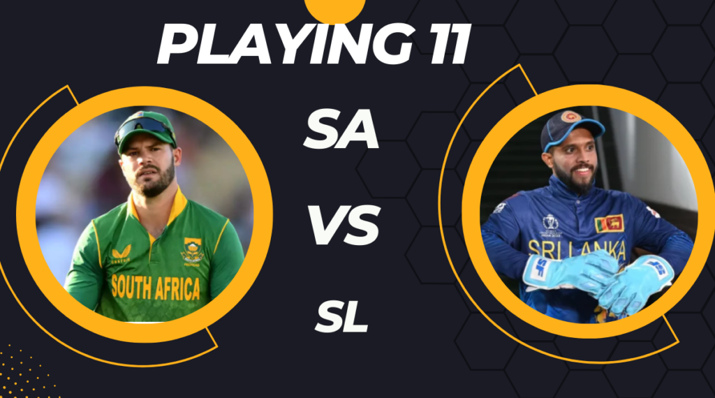 SA VS SL PLAYING 11 ,PREDICTION,PITCH STATS