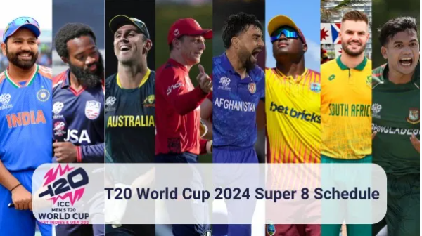 t20 world cup 2024 super 8 groups schedule